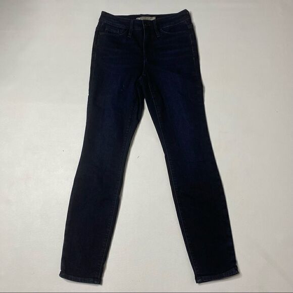 Athleta | Sculptek Dark Rinse High Rise Skinny Jeans - Picture 1 of 7